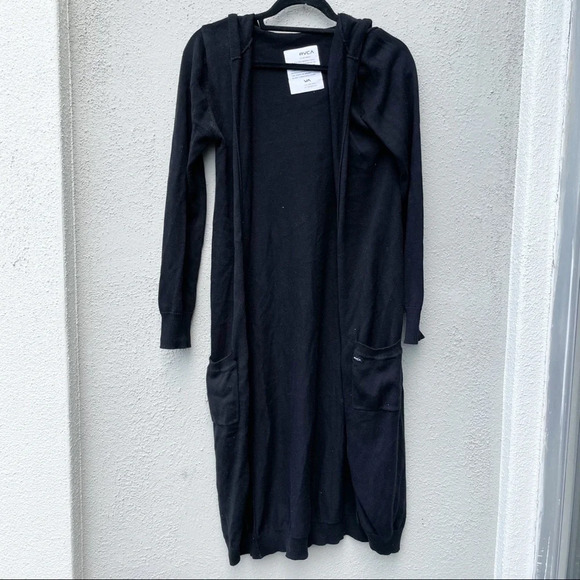RVCA black duster cardigan Sz Small - Picture 1 of 5